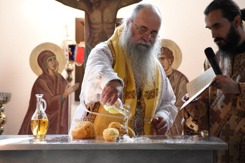 Εγκαίνια Ιερού Ναού Αγίας Τριάδος Τραχωνίου